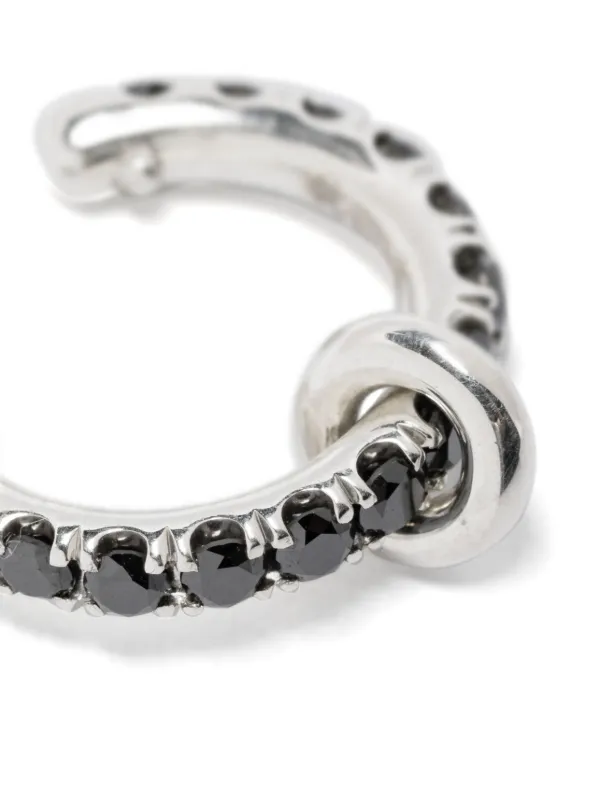 Spinelli Kilcollin Elara ダイヤモンド イヤーカフ | シルバートーン  