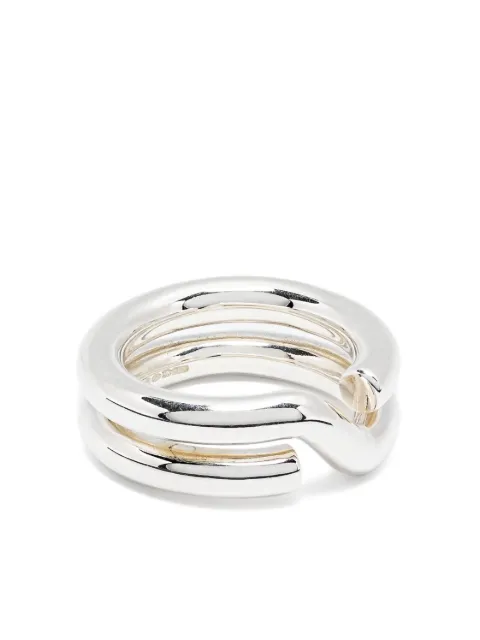 OUIE anillo Keyring en plata de ley