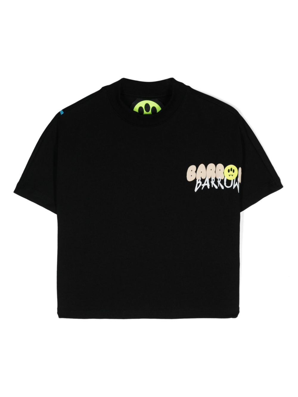 Shop Barrow Logo-print T-shirt In Black