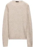 Prada crew-neck cashmere jumper - Neutrals