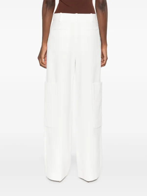 パンツ Khaite Pants The Caiton Caiton straight pants in white - Khaite | Mytheresa