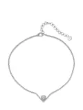 SHAY 18kt white gold Floating Heart diamond necklace