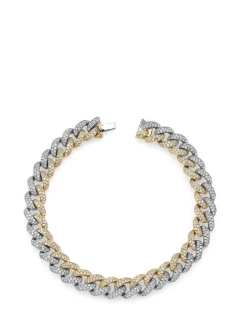 SHAY Mittelgroßes 18kt Goldarmband mit Diamanten