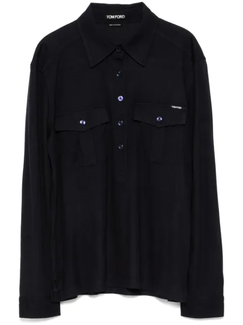 TOM FORD camisa estilo militar