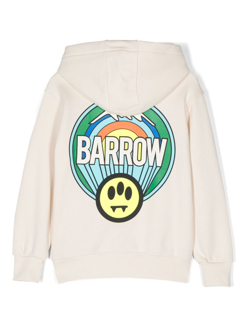 Barrow kids Hoodie met logoprint - Beige