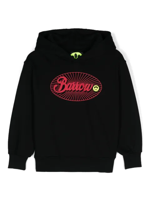 Barrow kids logo-print hoodie