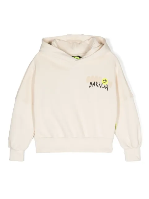 Barrow kids logo-print hoodie