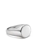 Nialaya Jewelry signet ring - Silver