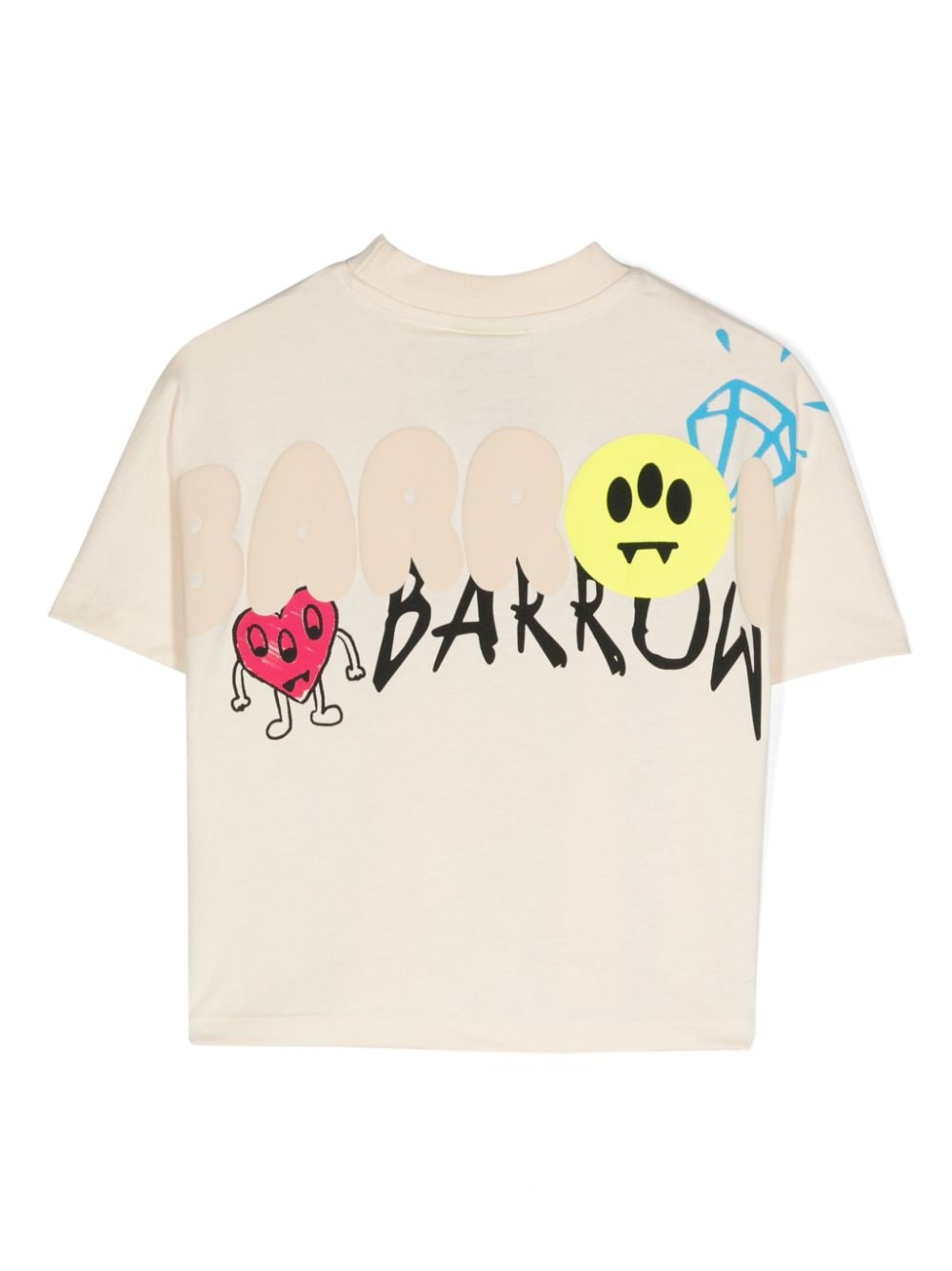 Shop Barrow Logo-print T-shirt In 中性色