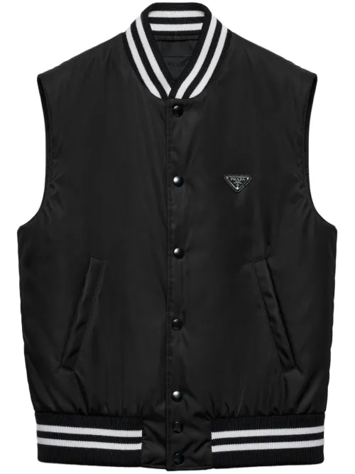 Prada gilet Re-Nylon - Noir - Prada - Modalova