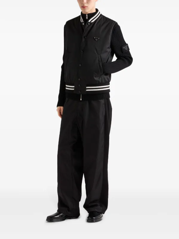 Prada Re-Nylon Vest | Black | FARFETCH PL