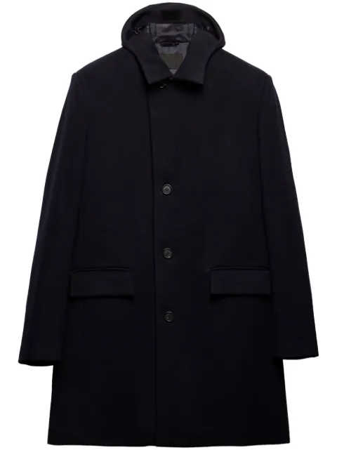Prada single-breasted coat 