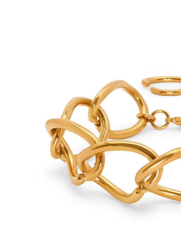 Oscar De La Renta O chain-link Bracelet | Gold | FARFETCH