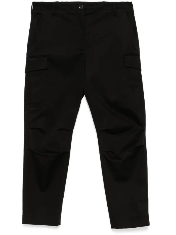 Tom Ford Cotton Cargo Trousers in Black