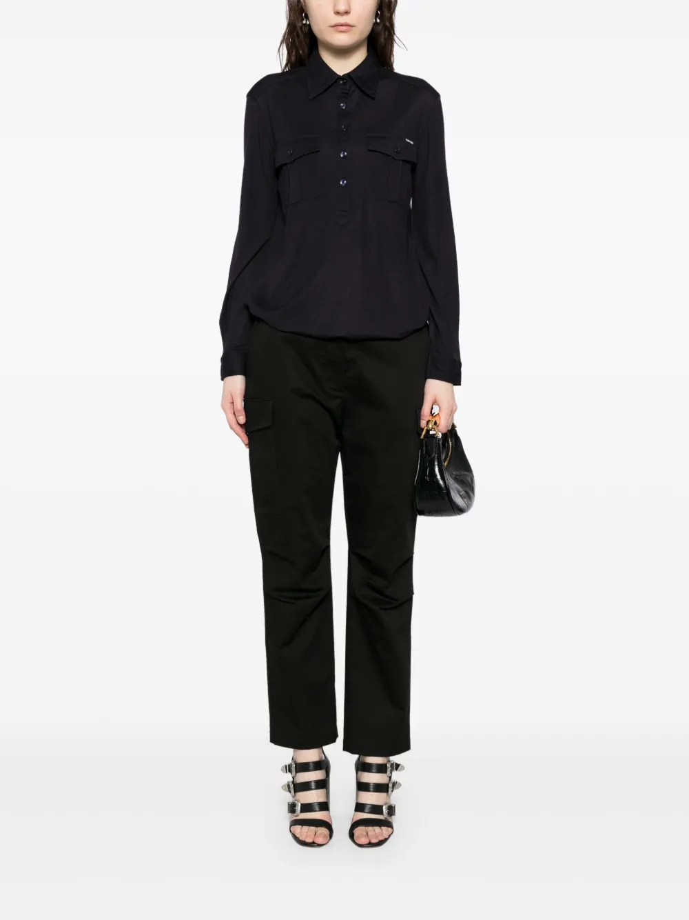 TOM FORD Cargo broek - Zwart