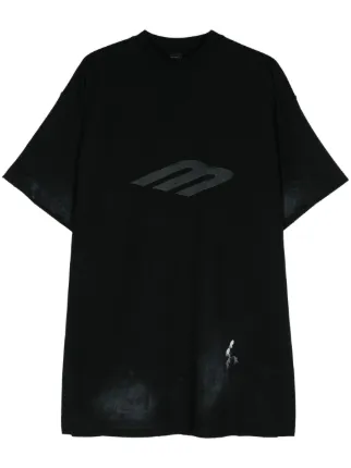 Balenciaga ロゴ Tシャツ | ブラック | FARFETCH JP