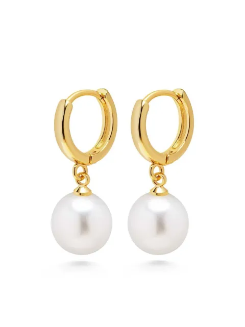 Nialaya Jewelry pearl drop earrings