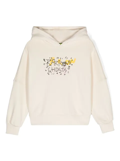 Barrow kids logo-print hoodie