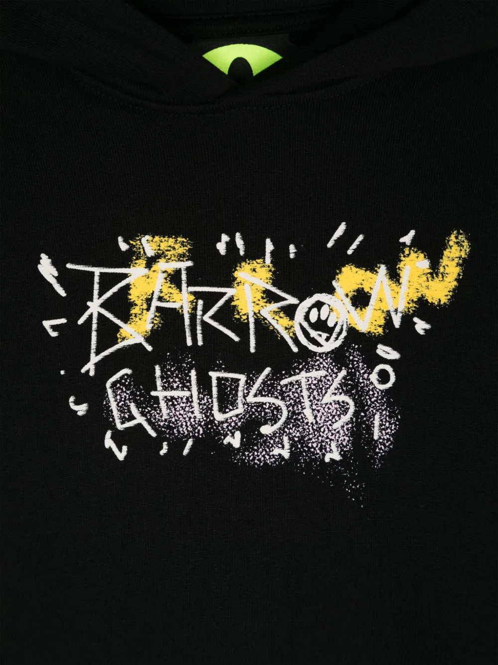 Barrow kids Hoodie met logoprint Zwart