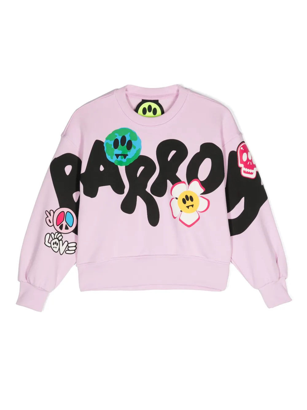 Barrow kids sudadera con logo estampado | rosado | Image 1
