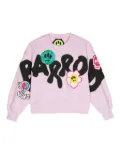 Barrow kids logo-print sweatshirt - Pink