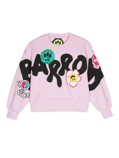 Barrow kids logo-print sweatshirt