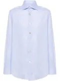 Kiton checked shirt - Blue