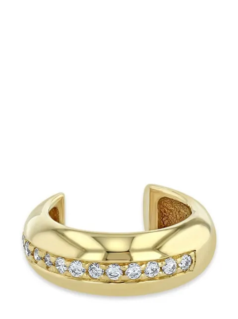 Zoë Chicco 14kt yellow gold diamond ear cuff