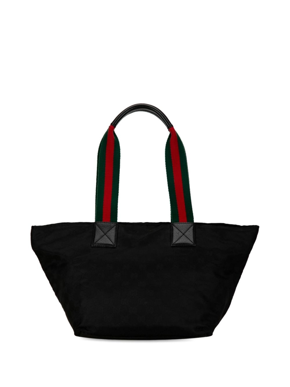 Gucci Pre-Owned 2000-2015 GG Nylon Web tote bag - Zwart