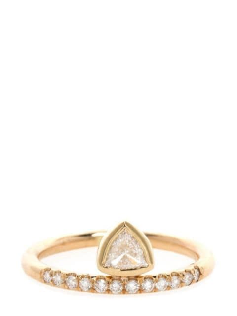 Zoë Chicco 14kt yellow gold diamond ring