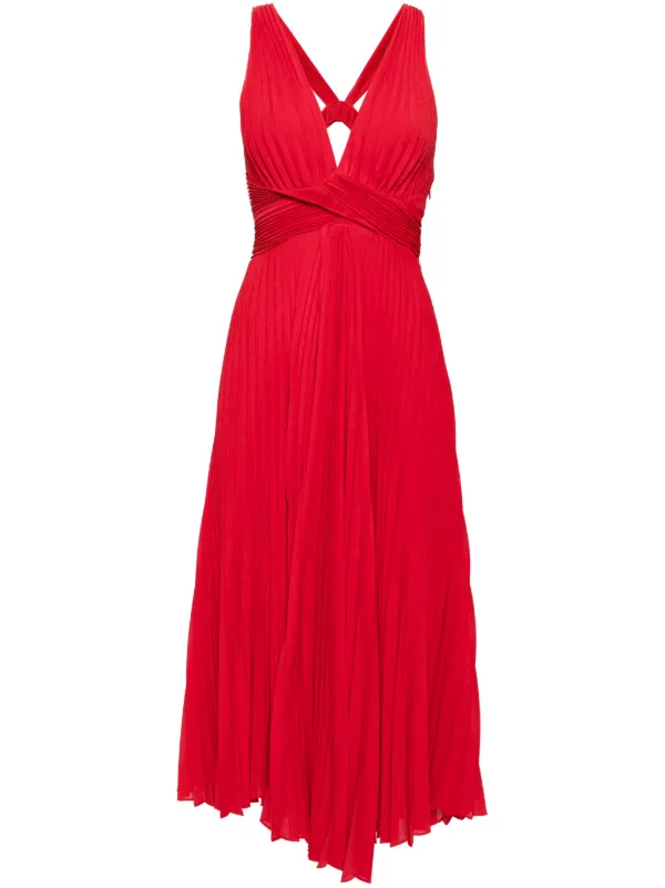 A.L.C. Everly Dress Red FARFETCH ZA