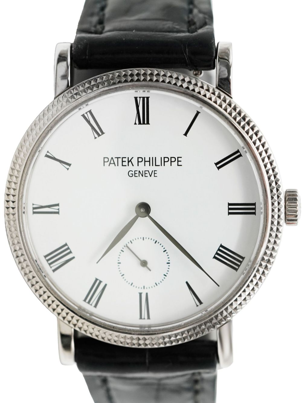 Patek Philippe Pre-Owned 2010-2019 pre-owned 7119G-010 horloge 31 mm - Zwart