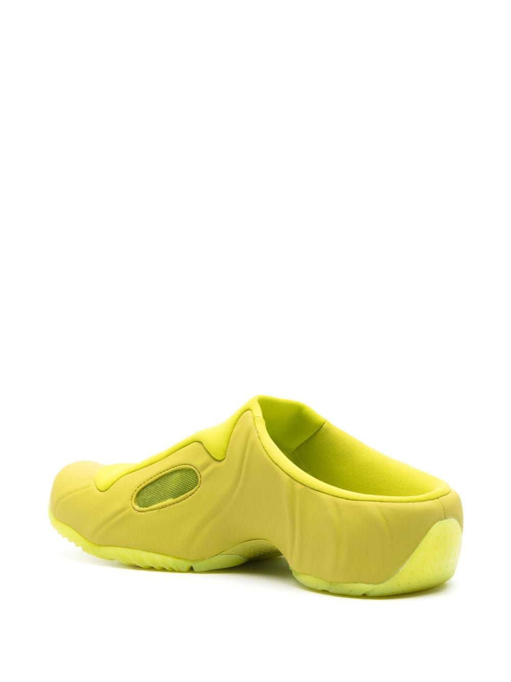 Shop Nike Swoosh-embroidered Slippers In Green