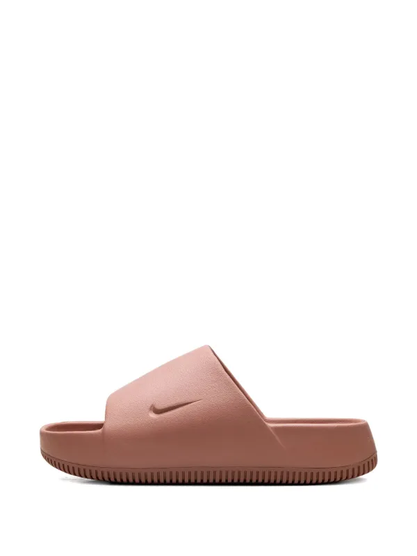 nike flip flops brown