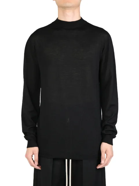 Rick Owens Level Lupetto fine-knit jumper