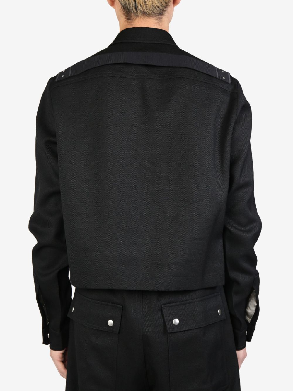 Shop Rick Owens Cotton Shirt In Black