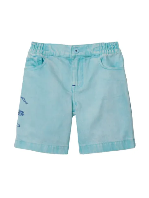 Burberry Kids Bermuda jeans