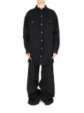 Rick Owens oversized shirt - Black