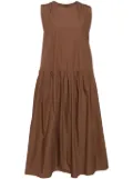JNBY a-type sleeveless dress - Brown