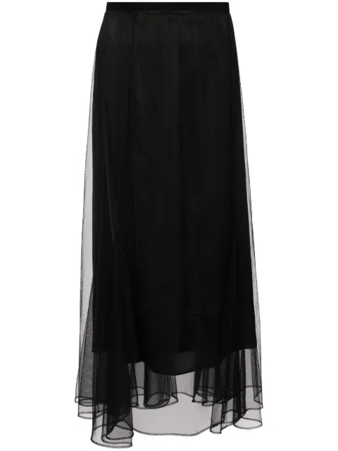 JNBY tulle maxi skirt