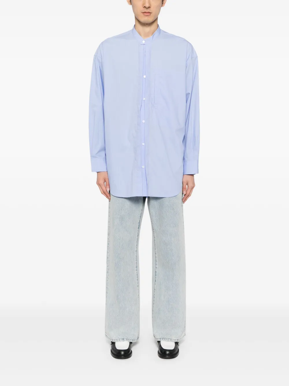 CROQUIS Jeans met wijde pijpen - Blauw