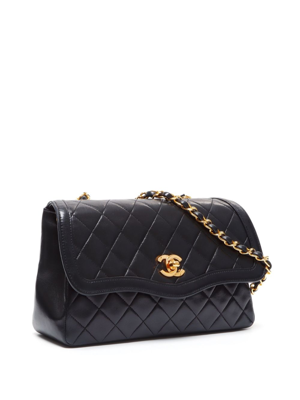 CHANEL 1989-1991 diamond-quilted shoulder bag Women