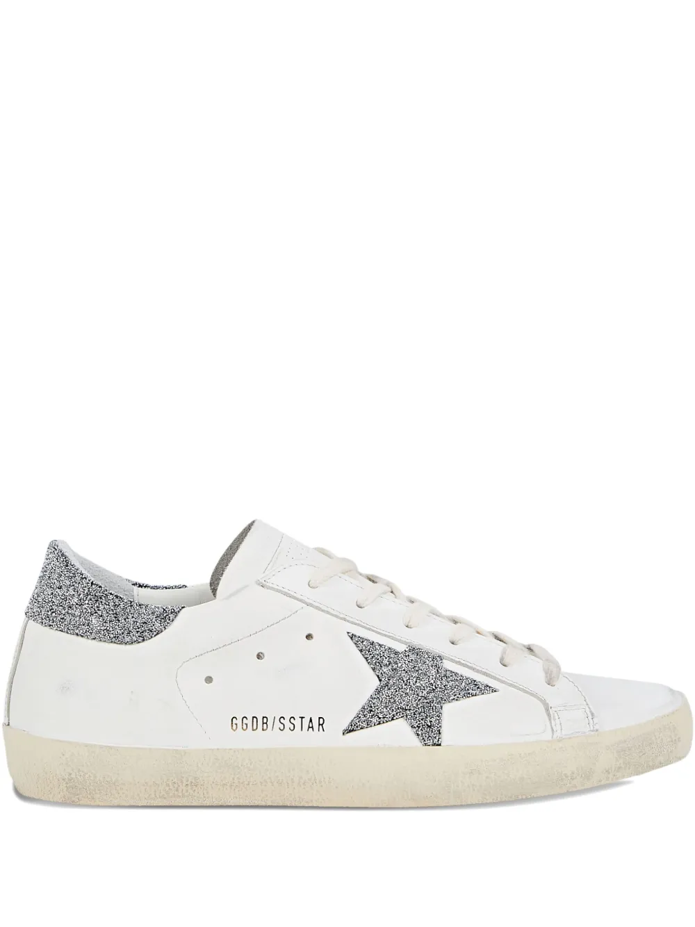 Golden Goose Super Star verfraaide sneakers Wit