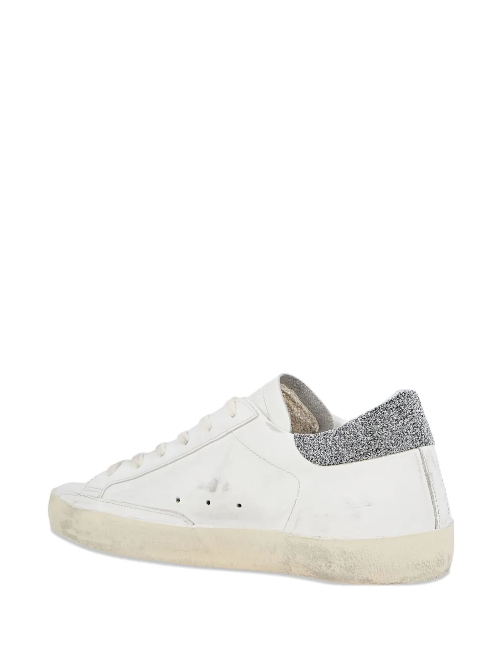 Golden Goose Super Star verfraaide sneakers Wit