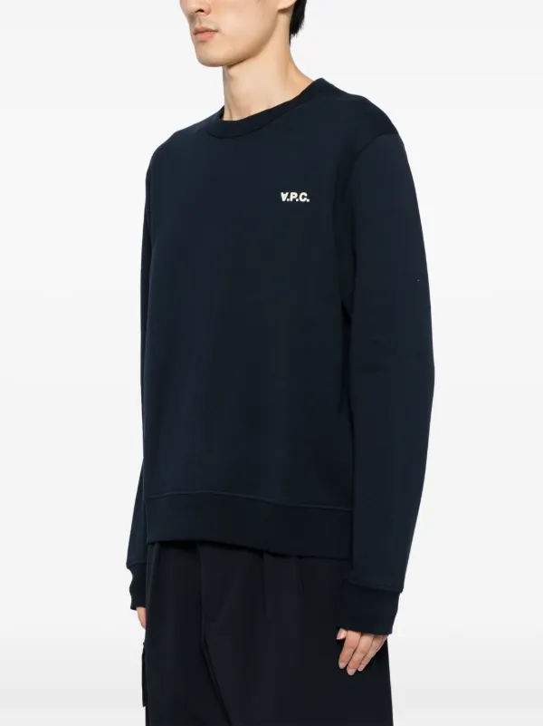 A.P.C. フロックロゴ スウェットシャツ | ブルー | FARFETCH JP