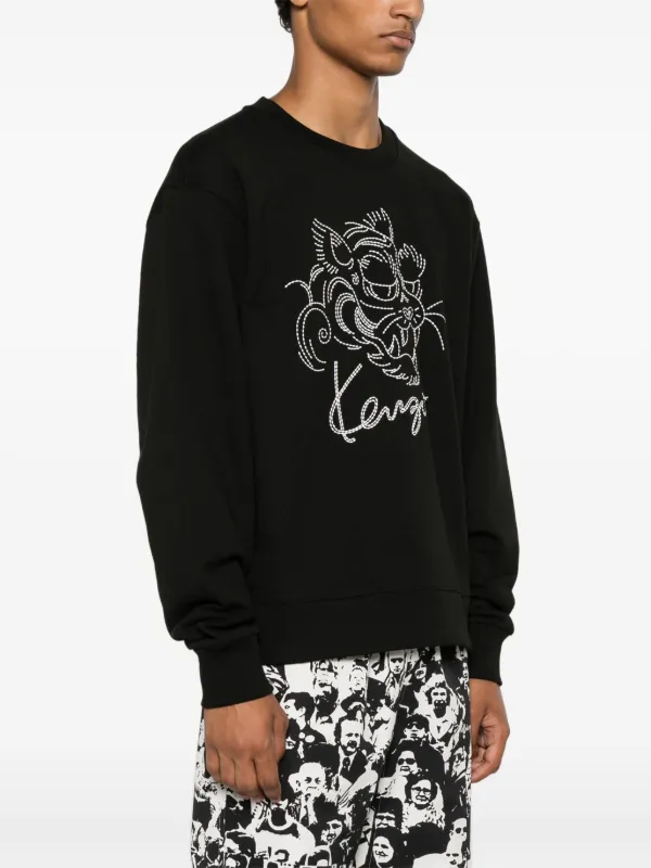 Kenzo タイガー スウェットシャツ | ブラック | FARFETCH JP