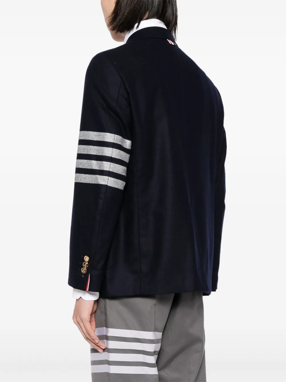 THOM BROWNE 4-BAR STRIPE BLAZER