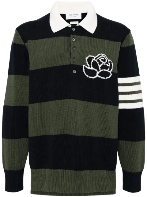 Thom Browne 4-Bar polo shirt