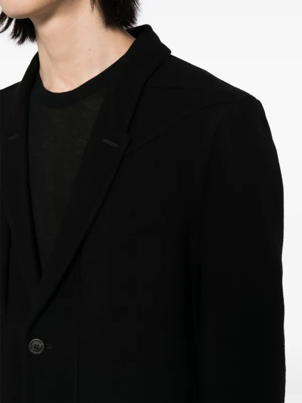 Rick Owens ウールコート | ブラック | FARFETCH JP