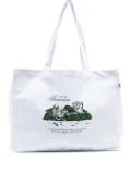 A.P.C. Hôtel JJJJound tote bag - White
